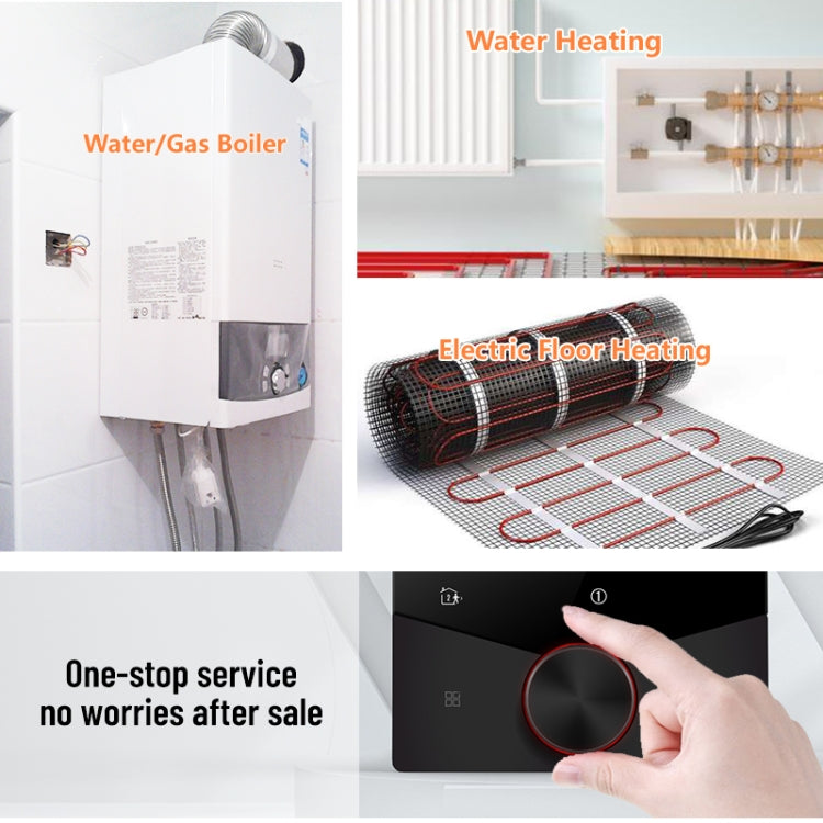 Termostato LED per la casa intelligente, BHT-009GALW Water Heating WiFi, BHT-009GBLW Electric Heating WiFi, BHT-009GCLW Boiler Heating WiFi