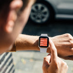 Per Apple Watch Series 5 e 4 40mm / 3 e 2 e 1 38mm cinturino da polso di ricambio in silicone elastico tinta unita, S 130mm, Size:S 130mm, M 143mm