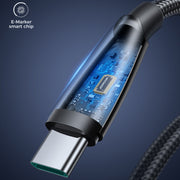 JOYROOM SA31-AC6 Cavo dati a ricarica rapida da USB a USB-C/Type-C da 100 W, lunghezza: 1,2 m, USB to Type-C