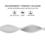 Per Apple Watch Series 5 e 4 44mm / 3 e 2 e 1 42mm cinturino da polso di ricambio in silicone elastico tinta unita, S 130mm, Size:S 130mm, M 143mm, Size:M 143mm