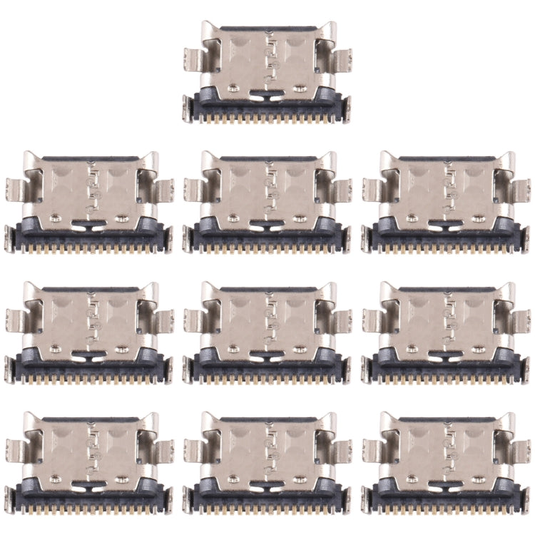 10 charging port connectors, For Samsung Galaxy Tab S8 Ultra SM-X900, For Samsung Galaxy Tab S8+ SM-X800/X806, For Samsung Galaxy Tab S8 SM-X700/X706, For Samsung Galaxy Tab A8 10.5 2021, For Samsung Galaxy Tab S7 FE SM-T730