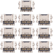 10 charging port connectors, For Samsung Galaxy Tab S8 Ultra SM-X900, For Samsung Galaxy Tab S8+ SM-X800/X806, For Samsung Galaxy Tab S8 SM-X700/X706, For Samsung Galaxy Tab A8 10.5 2021, For Samsung Galaxy Tab S7 FE SM-T730