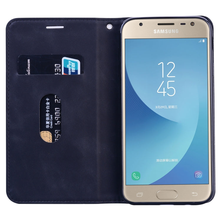 Custodia portafoglio in pelle PU per Samsung Galaxy J7 (2017)