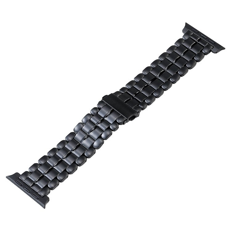 Cinturino in acciaio al titanio con cinque perline, For Apple Watch Series 6 44mm, For Apple Watch Series 5 44mm, For Apple Watch Series 5 40mm, For Apple Watch Series 4 44mm, For Apple Watch 42mm, For Apple Watch Series 3 38mm, For Apple Watch 38mm   ...