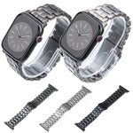 Cinturino in acciaio al titanio con cinque perline, For Apple Watch Ultra 49mm, For Apple Watch SE 2023 44mm, For Apple Watch SE 2023 40mm, For Apple Watch Ultra 2 49mm, For Apple Watch SE 2022 40mm, For Apple Watch Series 9 45mm                       ...