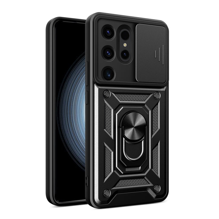 Cover con fotocamera scorrevole per Samsung Galaxy S24 Ultra
