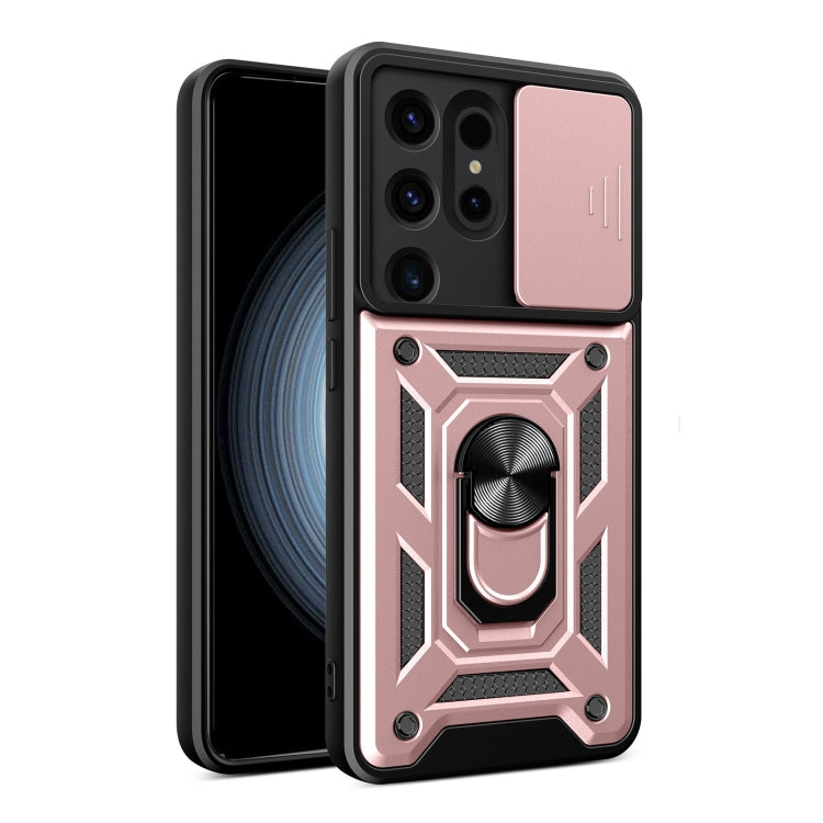 Cover con fotocamera scorrevole per Samsung Galaxy S24 Ultra