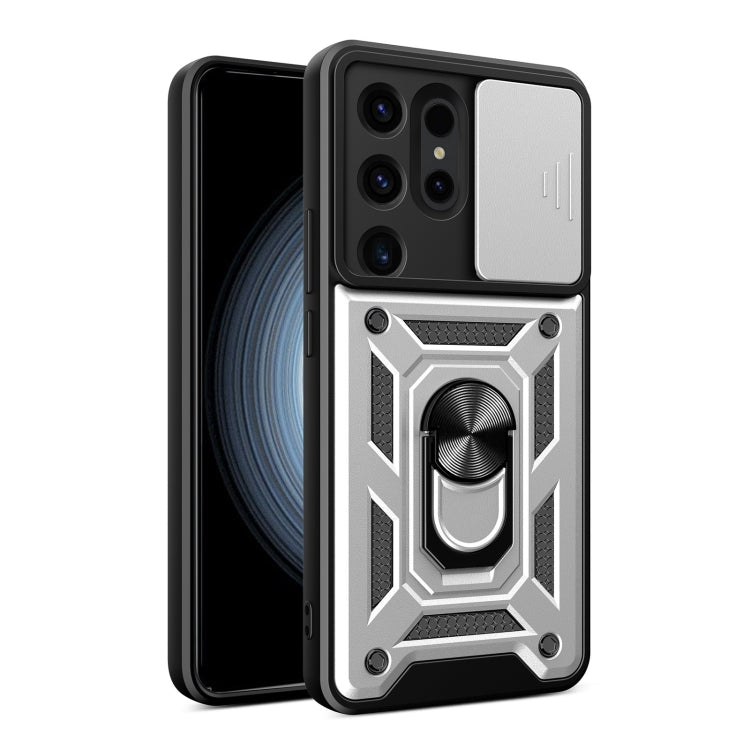 Cover con fotocamera scorrevole per Samsung Galaxy S24 Ultra