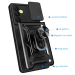 Cover con fotocamera scorrevole per Samsung Galaxy S23 FE 5G