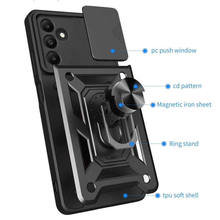 Cover con fotocamera scorrevole per Samsung Galaxy A15
