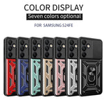 Cover con fotocamera scorrevole per Samsung Galaxy S24 FE 5G
