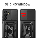 Cover con fotocamera scorrevole per Samsung Galaxy S24 FE 5G