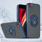 Custodia per telefono con supporto magnetico ad anello rotante, For iPhone 14 Pro, For iPhone 14 Pro Max, For iPhone SE 2022 / SE 2020 / 8, For iPhone 13 Pro Max, For iPhone 13 Pro, For iPhone 13