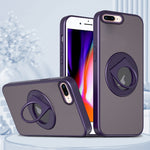 Custodia per telefono con supporto magnetico ad anello rotante, For iPhone XR, For iPhone XS Max, For iPhone 8 Plus / 7 Plus