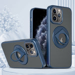 Custodia per telefono con supporto magnetico ad anello rotante, For iPhone 12 / 12 Pro, For iPhone 12 Pro Max, For iPhone 11 Pro Max, For iPhone 11, For iPhone 11 Pro, For iPhone XS / X