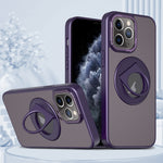 Custodia per telefono con supporto magnetico ad anello rotante, For iPhone 12 / 12 Pro, For iPhone 12 Pro Max, For iPhone 11 Pro Max, For iPhone 11, For iPhone 11 Pro, For iPhone XS / X
