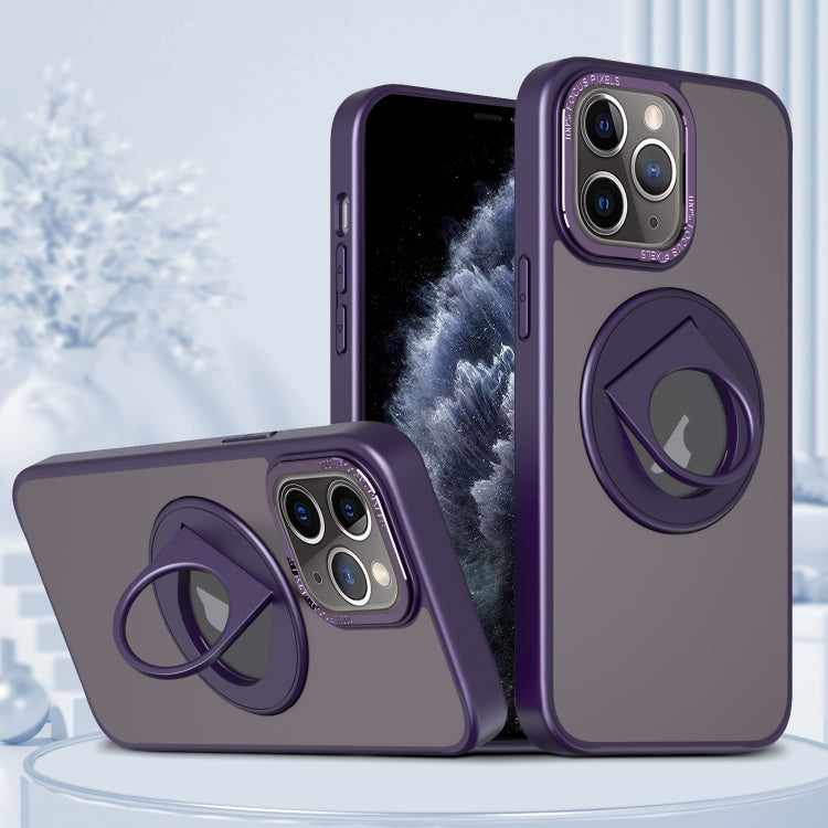 Custodia per telefono con supporto magnetico ad anello rotante, For iPhone 12 / 12 Pro, For iPhone 12 Pro Max, For iPhone 11 Pro Max, For iPhone 11, For iPhone 11 Pro, For iPhone XS / X