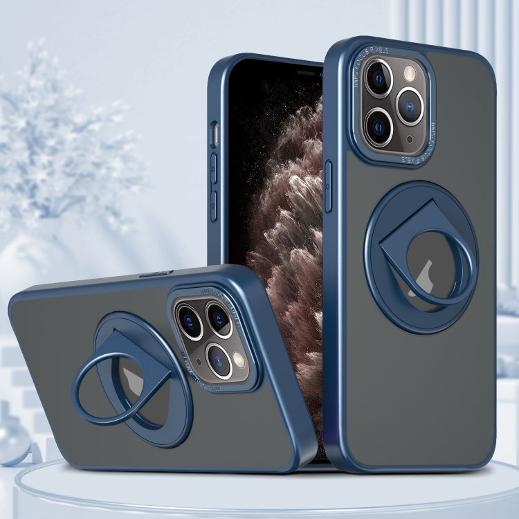 Custodia per telefono con supporto magnetico ad anello rotante, For iPhone 12 / 12 Pro, For iPhone 12 Pro Max, For iPhone 11 Pro Max, For iPhone 11, For iPhone 11 Pro, For iPhone XS / X