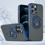 Custodia per telefono con supporto magnetico ad anello rotante, For iPhone 12 / 12 Pro, For iPhone 12 Pro Max, For iPhone 11 Pro Max, For iPhone 11, For iPhone 11 Pro, For iPhone XS / X