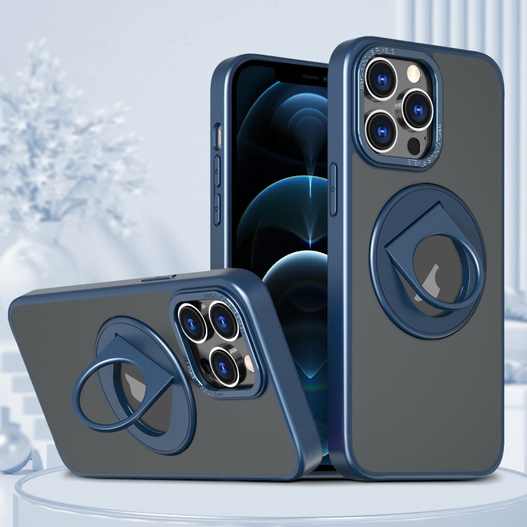 Custodia per telefono con supporto magnetico ad anello rotante, For iPhone 12 / 12 Pro, For iPhone 12 Pro Max, For iPhone 11 Pro Max, For iPhone 11, For iPhone 11 Pro, For iPhone XS / X