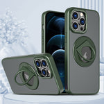 Custodia per telefono con supporto magnetico ad anello rotante, For iPhone 12 / 12 Pro, For iPhone 12 Pro Max, For iPhone 11 Pro Max, For iPhone 11, For iPhone 11 Pro, For iPhone XS / X