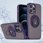 Custodia per telefono con supporto magnetico ad anello rotante, For iPhone 12 / 12 Pro, For iPhone 12 Pro Max, For iPhone 11 Pro Max, For iPhone 11, For iPhone 11 Pro, For iPhone XS / X