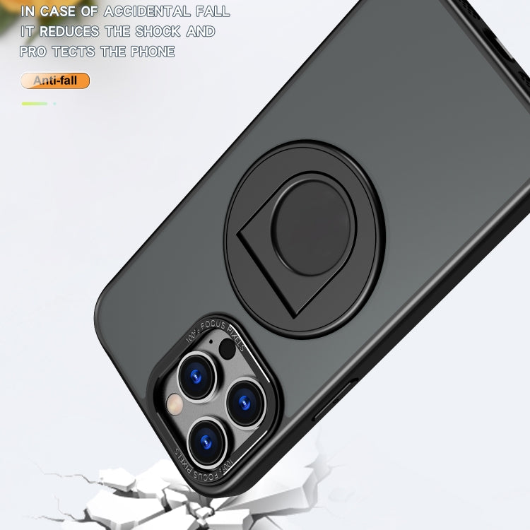 Custodia per telefono con supporto magnetico ad anello rotante, For iPhone 12 / 12 Pro, For iPhone 12 Pro Max, For iPhone 11 Pro Max, For iPhone 11, For iPhone 11 Pro, For iPhone XS / X