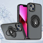 Custodia per telefono con supporto magnetico ad anello rotante, For iPhone 14 Pro, For iPhone 14 Pro Max, For iPhone SE 2022 / SE 2020 / 8, For iPhone 13 Pro Max, For iPhone 13 Pro, For iPhone 13