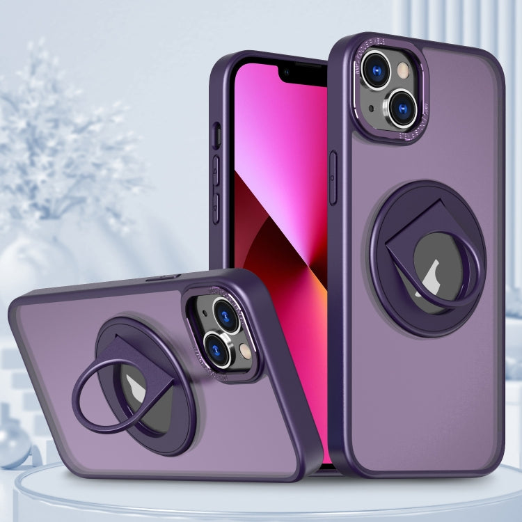 Custodia per telefono con supporto magnetico ad anello rotante, For iPhone 14 Pro, For iPhone 14 Pro Max, For iPhone SE 2022 / SE 2020 / 8, For iPhone 13 Pro Max, For iPhone 13 Pro, For iPhone 13