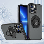 Custodia per telefono con supporto magnetico ad anello rotante, For iPhone 14 Pro, For iPhone 14 Pro Max, For iPhone SE 2022 / SE 2020 / 8, For iPhone 13 Pro Max, For iPhone 13 Pro, For iPhone 13