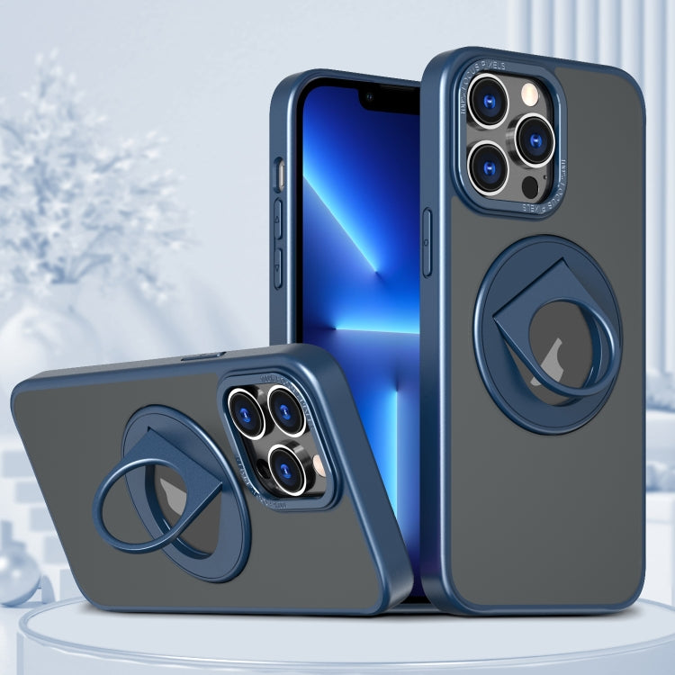Custodia per telefono con supporto magnetico ad anello rotante, For iPhone 14 Pro, For iPhone 14 Pro Max, For iPhone SE 2022 / SE 2020 / 8, For iPhone 13 Pro Max, For iPhone 13 Pro, For iPhone 13