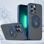 Custodia per telefono con supporto magnetico ad anello rotante, For iPhone 14 Pro, For iPhone 14 Pro Max, For iPhone SE 2022 / SE 2020 / 8, For iPhone 13 Pro Max, For iPhone 13 Pro, For iPhone 13
