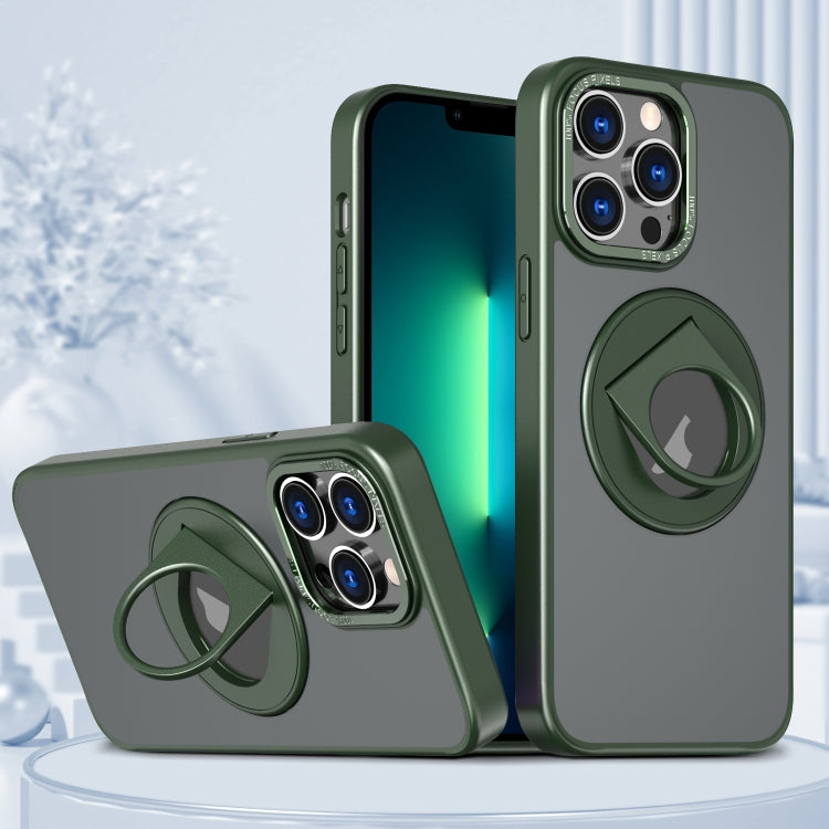 Custodia per telefono con supporto magnetico ad anello rotante, For iPhone 14 Pro, For iPhone 14 Pro Max, For iPhone SE 2022 / SE 2020 / 8, For iPhone 13 Pro Max, For iPhone 13 Pro, For iPhone 13