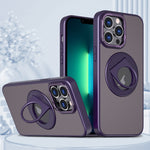 Custodia per telefono con supporto magnetico ad anello rotante, For iPhone 14 Pro, For iPhone 14 Pro Max, For iPhone SE 2022 / SE 2020 / 8, For iPhone 13 Pro Max, For iPhone 13 Pro, For iPhone 13