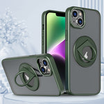 Custodia per telefono con supporto magnetico ad anello rotante, For iPhone 15 Pro Max, For iPhone 15 Pro, For iPhone 15 Plus, For iPhone 15, For iPhone 14 Plus, For iPhone 14