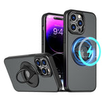 Custodia per telefono con supporto magnetico ad anello rotante, For iPhone 15 Pro Max, For iPhone 15 Pro, For iPhone 15 Plus, For iPhone 15, For iPhone 14 Plus, For iPhone 14