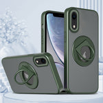 Custodia per telefono con supporto magnetico ad anello rotante, For iPhone XR, For iPhone XS Max, For iPhone 8 Plus / 7 Plus