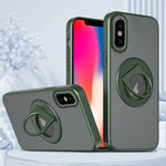 Custodia per telefono con supporto magnetico ad anello rotante, For iPhone 12 / 12 Pro, For iPhone 12 Pro Max, For iPhone 11 Pro Max, For iPhone 11, For iPhone 11 Pro, For iPhone XS / X