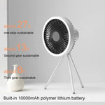 Power bank 10000mAh con luce verticale e ventilatore