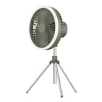 Ventilatore portatile 10000mAh con luce colorata e telecomando