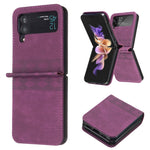 Custodia portafoglio in pelle per Samsung Galaxy Z Flip6