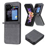 Custodia portafoglio in pelle per Samsung Galaxy Z Flip6