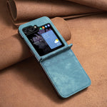 Custodia portafoglio in pelle per Samsung Galaxy Z Flip6