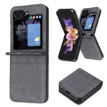 Custodia portafoglio in pelle per Samsung Galaxy Z Flip6