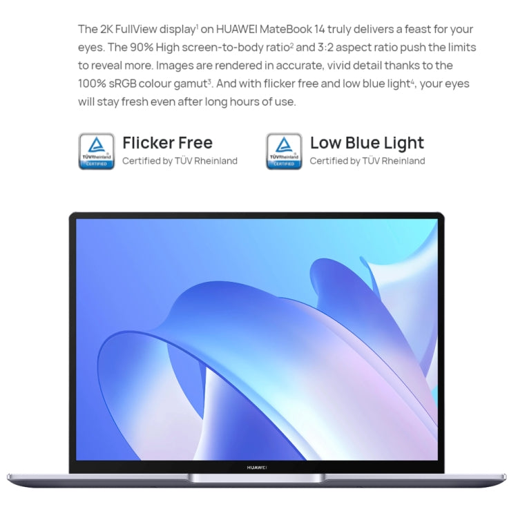 Laptop HUAWEI MateBook 14, touch screen da 14 pollici Windows 11 Home versione cinese, grafica integrata Intel 12th Gen Core i7-1260P, 16GB+512GB