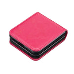 Custodia in pelle con farfalle per Samsung Galaxy Z Flip6