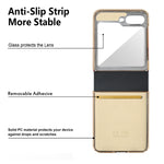 Borsa in pelle design + custodia per telefono PC, For Samsung Galaxy Z Flip5