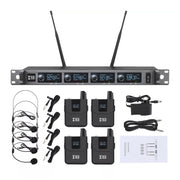 Sistema microfonico wireless XTUGA A140-B 4 canali
