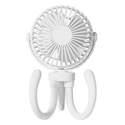Ventilatore portatile girevole treppiede flessibile T8 2000mAh