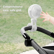 Ventilatore portatile girevole treppiede flessibile T8 2000mAh